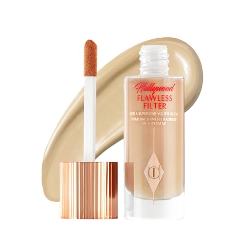 Image 4 of 4 Medium - Olive for medium skin tones for the product Charlotte Tilbury Hollywood Flawless Filter