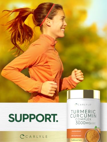 Image 6 of Carlyle Turmeric Curcumin Supplement | 180 Capsules