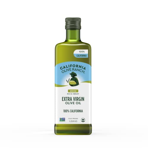 Image 1 of Default Title for the product California Olive Ranch 100% California Extra Virgin Olive Oil 1L Pack of 2