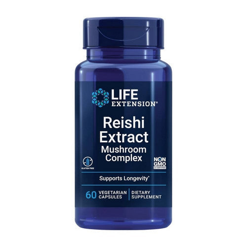 Life Extension Reishi Extract Mushroom Complex 60 Veg Caps