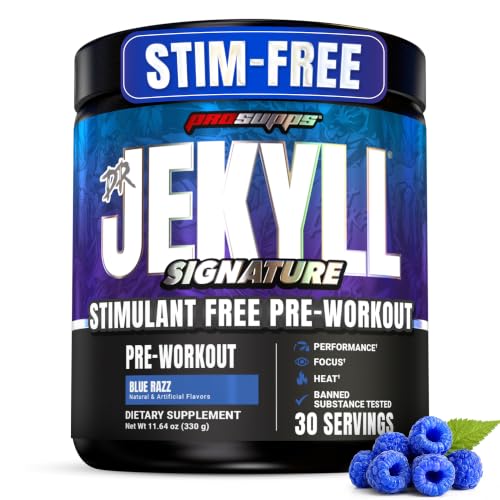 Image 2 of Blue Razz (30 Servings) for the product ProSupps Dr. Jekyll Signature Pre Workout Powder with Creatine