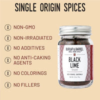 Thumbnail for Image 7 of Burlap & Barrel Exquisite Duo Ground Black Lime and Silk Chili Flakes