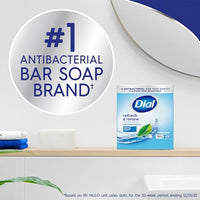 Thumbnail for Image 6 of Dial Antibacterial Bar Soap, Spring Water, 4 oz, 8 Bars