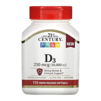 Thumbnail for 21st Century Vitamin D3 1000IU 500 Tabs