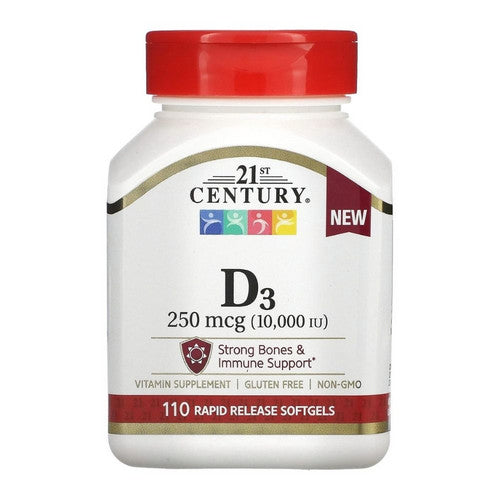 21st Century Vitamin D3 1000IU 500 Tabs
