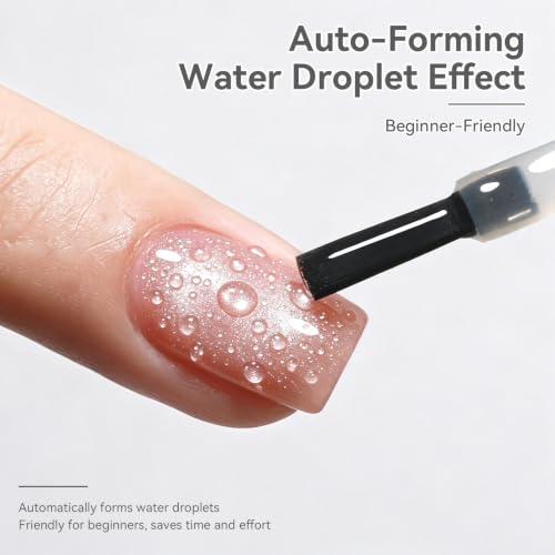Image 2 of Born Pretty Water Drop Gel Top Coat 3D Water Droplet Rain Drop Effect 15ML