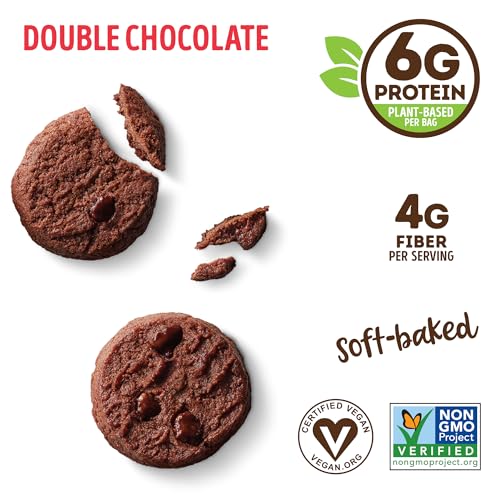 Image 2 of Lenny & Larry's Crunchy Cookie Double Chocolate, 6g Plant Protein, 12 Pack