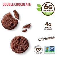 Thumbnail for Image 2 of Lenny & Larry's Crunchy Cookie Double Chocolate, 6g Plant Protein, 12 Pack