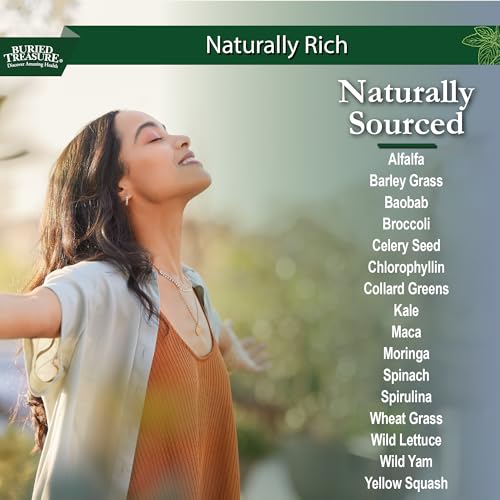 Image 6 of Buried Treasure Green20 Fusion – Superfood Blend with Vollagen, 32oz Liquid