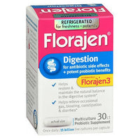 Thumbnail for Florajen Florajen3 Digestion Supplement 30 Caps