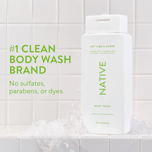 Image 2 of Native Body Wash Contains Naturally Derived Ingredients 18 Fl Oz Pack of 6