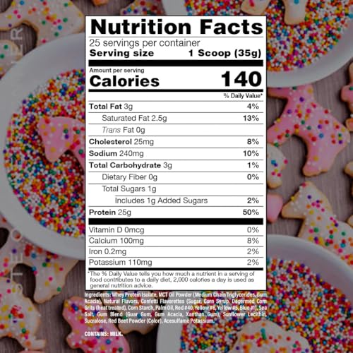Image 4 of RAW Whey Isolate Protein Powder, Frosted Frenchie Cookie - 25 Servings