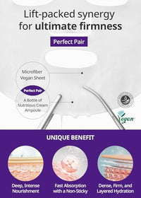 Thumbnail for Image 6 of SNP Real Active Firming Ampoule Sheet Mask 10 Sheets