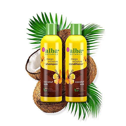Image 5 of Alba Botanica Shampoo, More Moisture Coconut Milk, 32 oz.