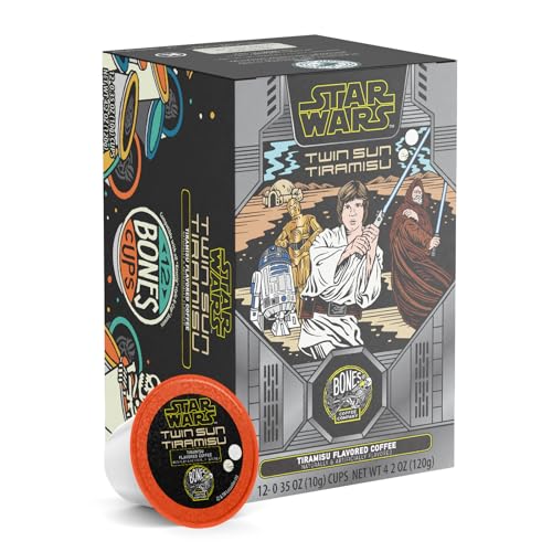 Image 1 of Default Title for the product Bones Coffee Company Star Wars Twin Sun Tiramisu Flavored Coffee Pods 12 Count