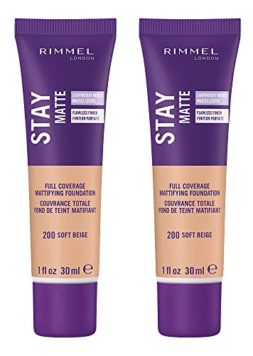 Image 2 of Soft Beige / 2 Fl Oz (Pack of 1) for the product Rimmel Stay Matte Liquid Foundation