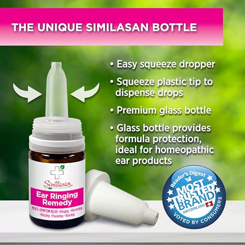 Image 5 of Similasan Ear Ringing Remedy Ear Drops, 0.33 Ounce Bottle