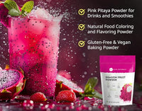 Thumbnail for Image 2 of Kate Naturals Dragon Fruit Powder & Strawberry Powder Bundle (4oz each)