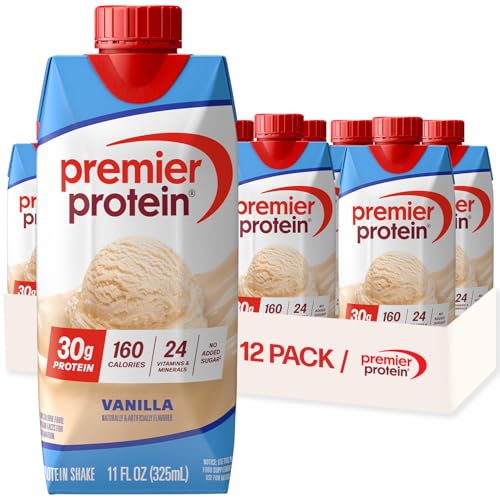 Image 1 of Default Title for the product Premier Protein 30g High Protein Shake, Vanilla, 12 Pack