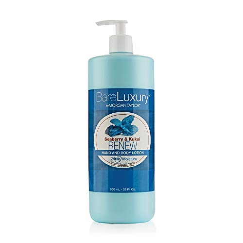 Image 5 of Renew Seaberry & Kukui Lotion / 32 Ounce (Pack of 1) for the product Morgan Taylor Nail Lacquer Spa BareLuxury Detox Ginger & Green Tea Lotion