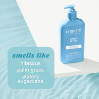Thumbnail for Image 4 of Hempz Body Lotion - Ocean Breeze Limited Edition Mini Daily Moisturizing Cream 2.25 Fl Oz