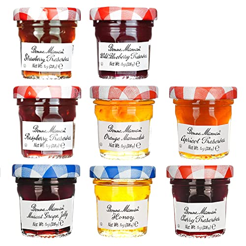Image 1 of Default Title for the product Bonne Maman Assorted Preserves - 8 jars x 1 oz