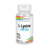 Thumbnail for Solaray L-Lysine 500 mg 60 Caps