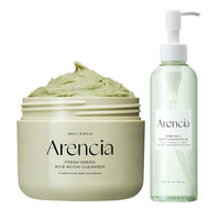 Thumbnail for Image 1 of Default Title for the product ARENCIA Arencia Rice Mochi Double Cleansing Duo for clear, acne-prone skin