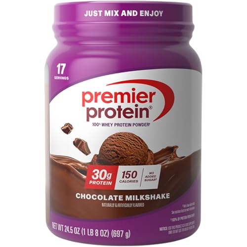 Image 1 of Default Title for the product Premier Protein 30g High Protein Powder, 100% Whey, Chocolate, 17 Servings