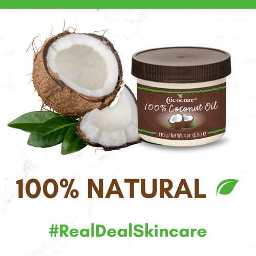 Image 5 of COCOCARE 100% Pure Coconut Oil for Skin, Hair & Body, 4 oz Jars, 2 Pack