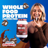 Thumbnail for Image 5 of REDCON1 MRE Lite HostessTM Cupcakes Whole Food Protein Powder - Lactose & Whey Free Meal Replacement with Animal Protein Blends - Easy to Digest Supplement Made with MCT Oils (30 Servings)