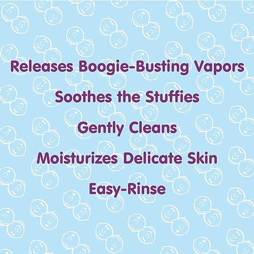 Image 3 of Boogie Kids Botanical Bubble Bath, Soothing Vapor, Made with Plant and Oat Extracts, Natural Essential Oils, Mint Eucalyptus, 18 oz (Pack of 4)