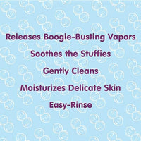 Thumbnail for Image 3 of Boogie Kids Botanical Bubble Bath, Soothing Vapor, Made with Plant and Oat Extracts, Natural Essential Oils, Mint Eucalyptus, 18 oz (Pack of 4)