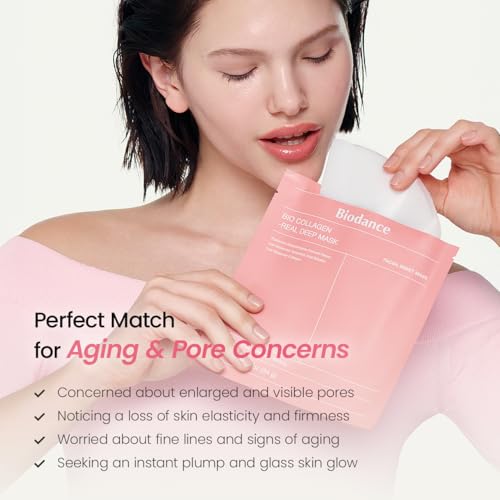 Image 7 of BIODANCE Radiance & Firming Duo: Vita Niacinamide Gel Toner Pads and Bio-Collagen Real Deep Mask