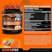 Thumbnail for Image 2 of ALR Industries Humapro Vegan EAA Formula Mandarin Orange 90 Servings