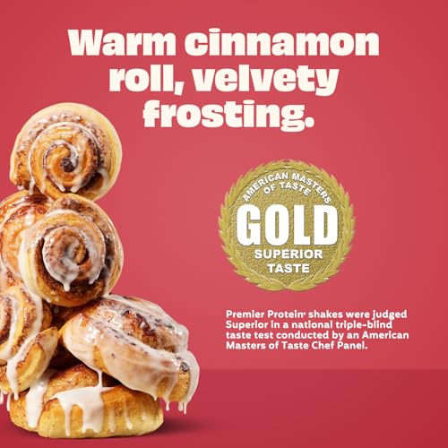 Image 3 of Premier Protein 30g High Protein Shake, Cinnamon Roll, 12 Pack