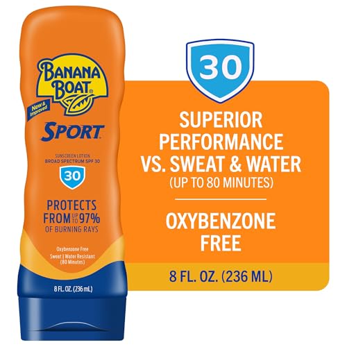 Image 2 of Banana Boat Sport Ultra Lotion Sunscreen Broad Spectrum SPF 30 8oz Twin Pack