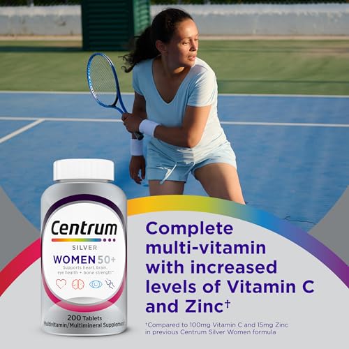 Image 2 of Centrum Silver Women's Multivitamin for Women 50 and Over, 200 Tablets