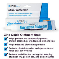 Thumbnail for Image 4 of CareAll Zinc Oxide 20% Skin Protectant Barrier Ointment 2 oz (3 Pack)