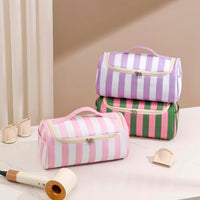 Thumbnail for Image 6 of RSRSLEII Striped Hair Tools Travel Bag with Compartments