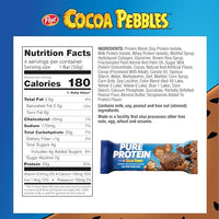 Thumbnail for Image 2 of Pure Protein Cocoa PEBBLESTM Protein Bars, 20g Protein, Gluten Free, 4 Ct