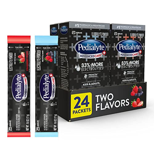 Image 6 of Variety / 24 Count for the product Pedialyte AdvancedCare Plus Electrolyte Powder Packets