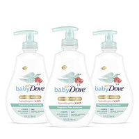 Thumbnail for Image 2 of Fragrance Free / 13 Ounce (Pack of 3) for the product Baby Dove Sensitive Skin Care Baby Wash For Baby Bath Time Fragrance Free Moisture Hypoallergenic 20 oz