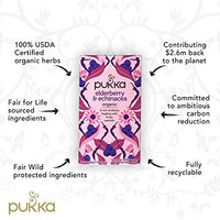 Thumbnail for Image 7 of Pukka Elderberry & Echinacea Organic Herbal Tea