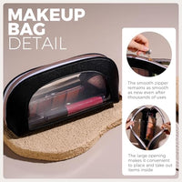 Thumbnail for Image 5 of BS-MALL Makeup Bag Set Clear Travel Toiletry Organizer Pouches Pack of 3