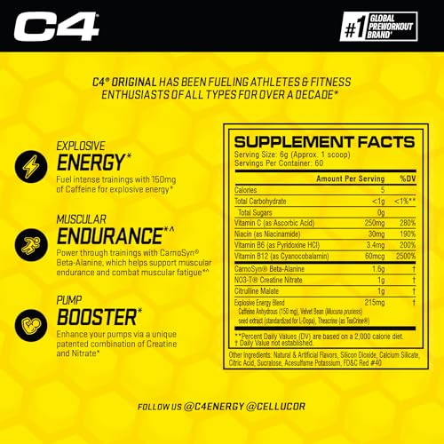 Image 12 of C4 Original Pre Workout