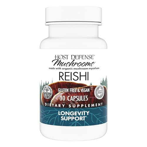 Image 2 of 30 Count (Pack of 1) for the product Host Defense Reishi Capsules