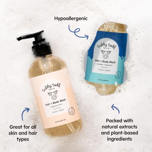 Image 8 of TUBBY TODD Hair + Body Wash, Baby Shampoo and Body Wash