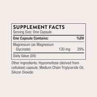 Thumbnail for Image 6 of THORNE Magnesium Glycinate, Chelated Magnesium Supplement, 180 Capsules