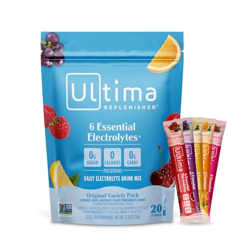 Image 14 of Original Variety / 20 Count (Pack of 1) for the product Ultima Replenisher Electrolyte Packets Variety Pack